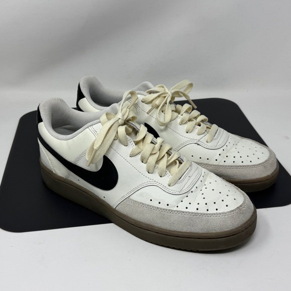 Nike Court Vision Low Mens Size 12 Casual Shoes FQ8075 133 Sail Light Orewood